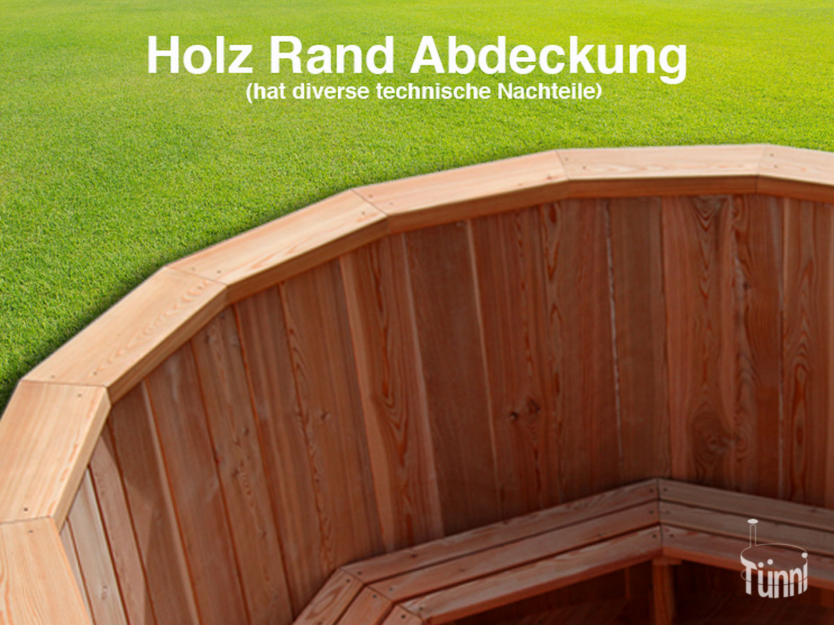 Holz Rand Abdeckung
