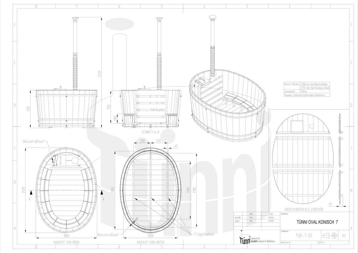 Hotpot Oval Konisch 7 Personen Hotpot Oval Konisch 7 Personen