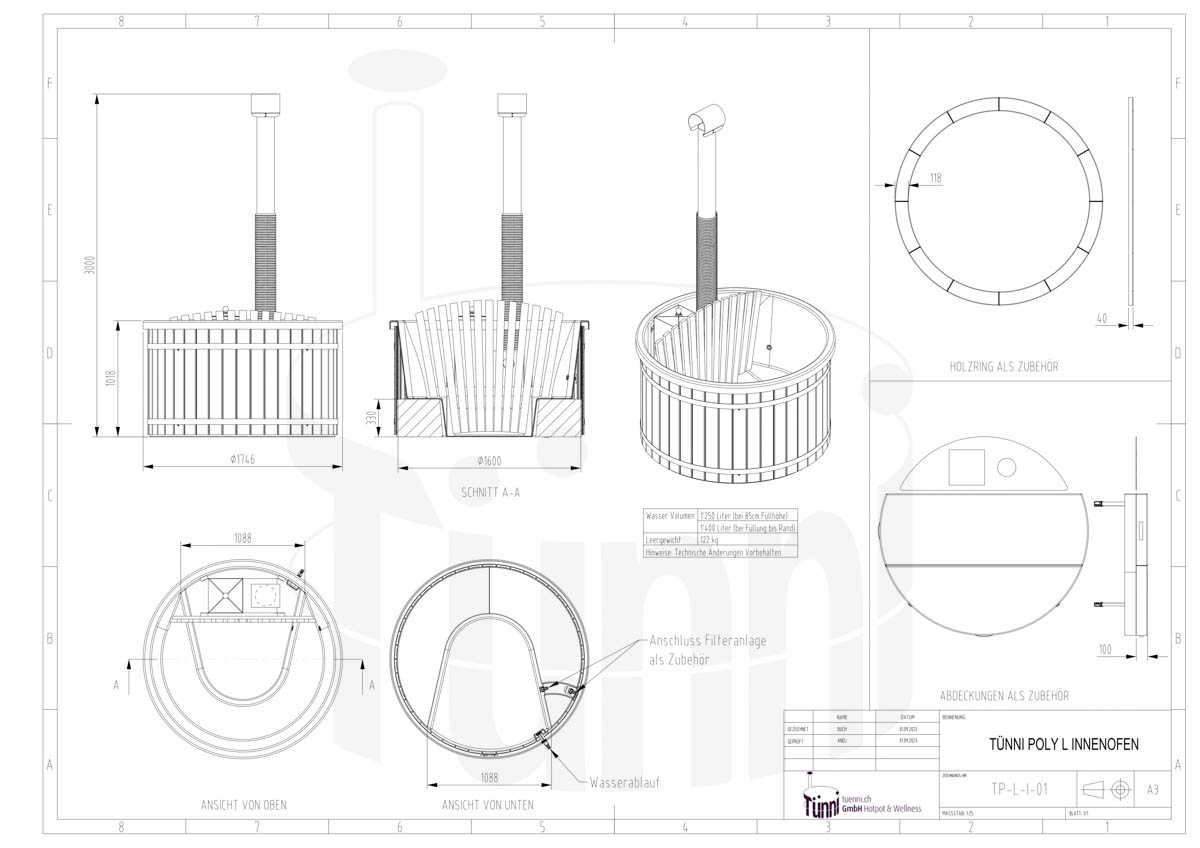 TUENNI POLY L INNENOFEN