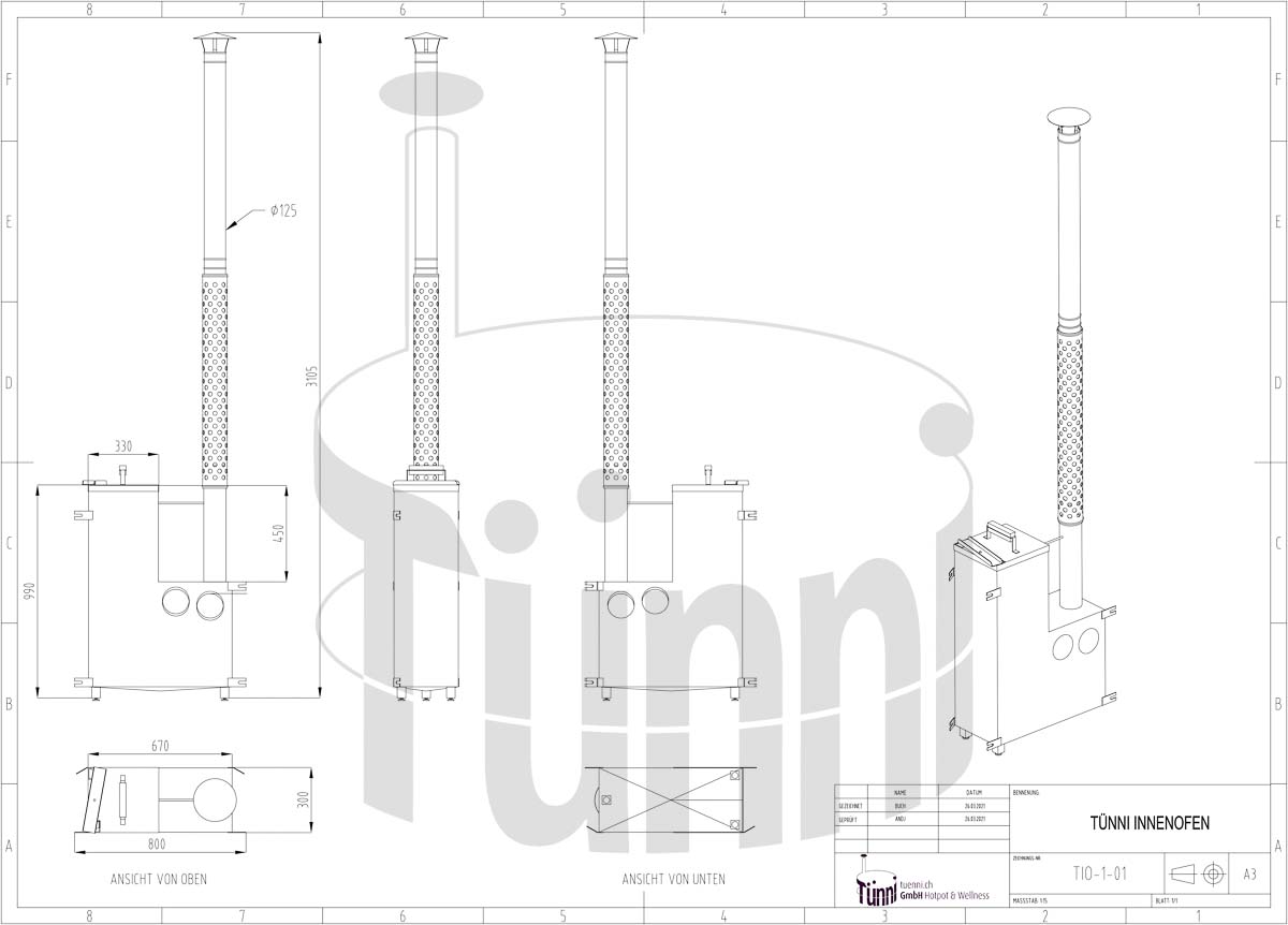 Tünni Hotpot Innenofen